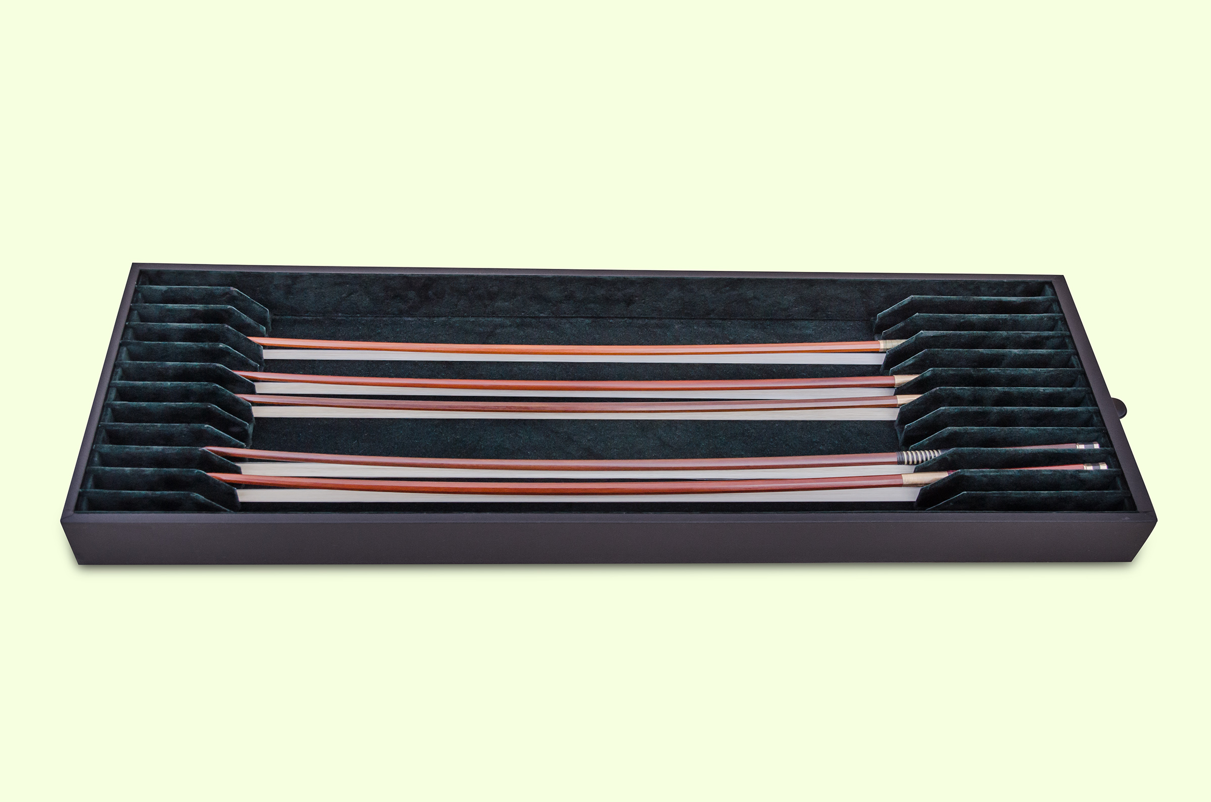 Aufbewahrung für Streichbogen